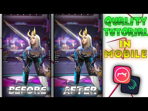 Quality Tutorial 🔥🤫|| How To increase Video Quality 🙀Quality Tutorial in Mobile in Hindi Tutorial #9