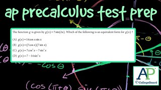 AP Precalculus Test Prep - Double Angle Sine Formula (Multiple Choice)
