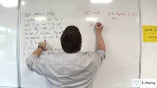 A-Level Further Maths I7-03 Simple Harmonic Motion: Basic Problem