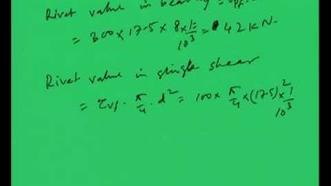 Mod-4 Lec-3 Design of Tension Member: Gusset Plates. Lug Angles and Tension Splices