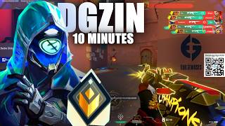 Aimaxing of EG Dgzin for 10 minutes