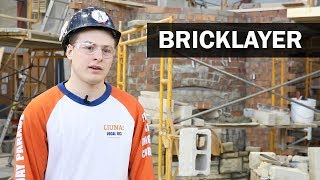 Job Talks  Bricklayer  Tyler Is Learning to Become a Bricklayer with OnTheJob Training