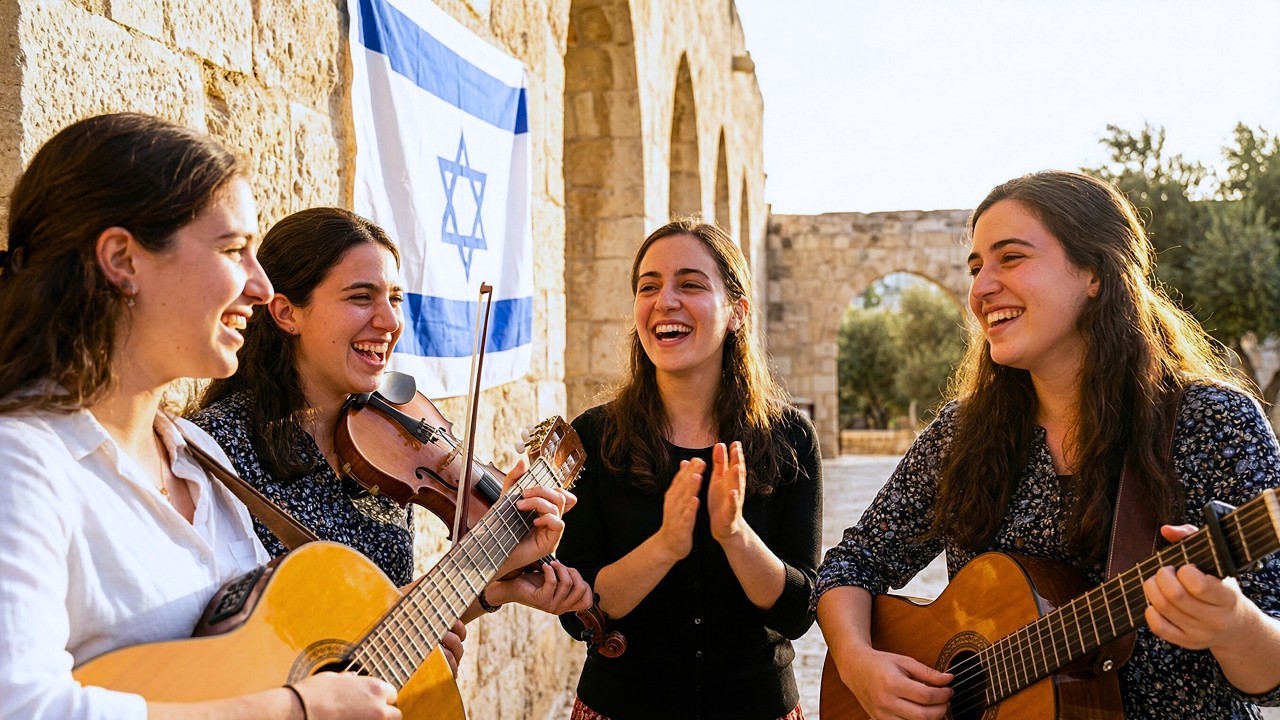 Biblical Night in Zion — Deep Hebrew Psalms for Rest & Reflection