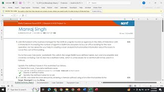Excel Module 04 Project | Shelly Cashman Excel 2019 | Module 4: SAM Project 1a | SC_EX19_4a |