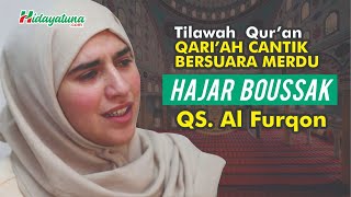 Download Lagu Syahdu!!! Qari'ah Cantik - Tilawah Qur'an Hajar Boussak MP3