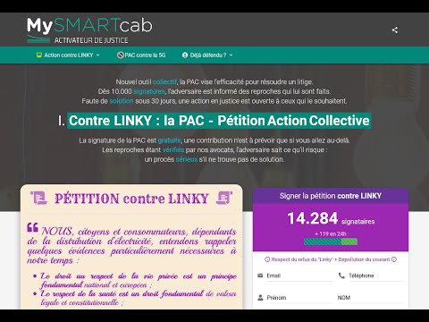 L’ ACTION COLLECTIVE en JUSTICE contre LINKY