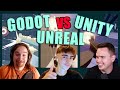 3 devs make an fps  godot vs unity vs unreal  gamedev battles
