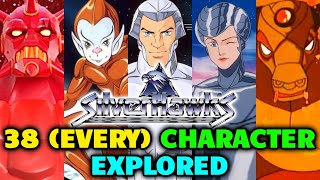 38 (Every) Silverhawk's Futuristic Chrome Laden Characters - Backstories Explored