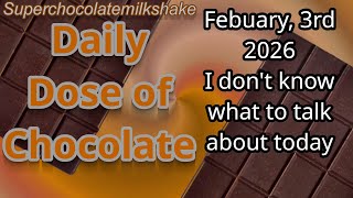 Daily Dose of Chocolate: A Random Episode @SUCHMISH