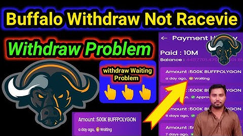Buffalo Network withdraw Problem Buffalo Network withdraw waiting Problem buffalo network waiting pr
