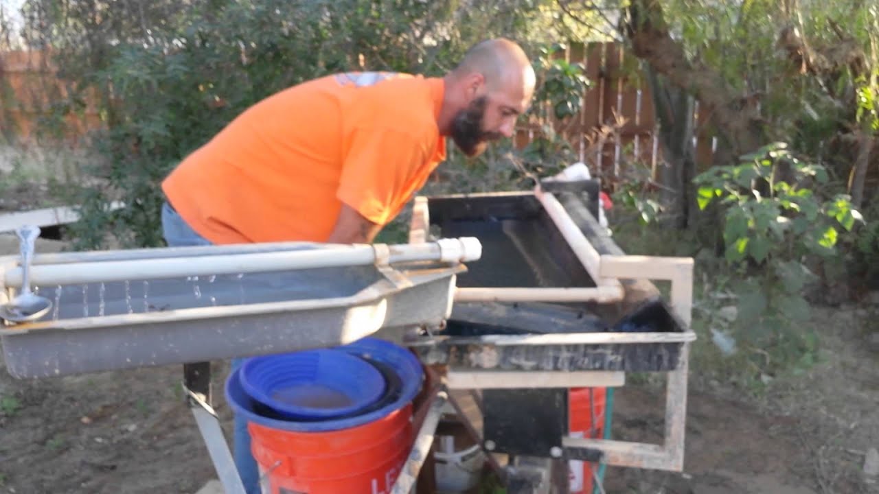 GOLD HBProspector & The Oak Getting Gold on the RP4 Shaker Table YouTube