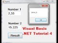 Visual Basic .NET Tutorial 4 - How to Create a Simple Calculator in Visual Basic