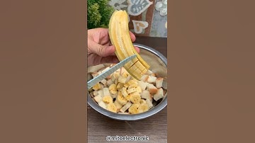 Thumbnail of Punya pisang & roti tawar enaknya dibikin apa ya? #resep #camilan #dessert #bekalsekolah #shorts