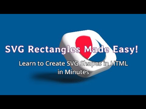 How to Create an SVG Rectangle Shape in HTML | Simple Tutorial #svg # ...