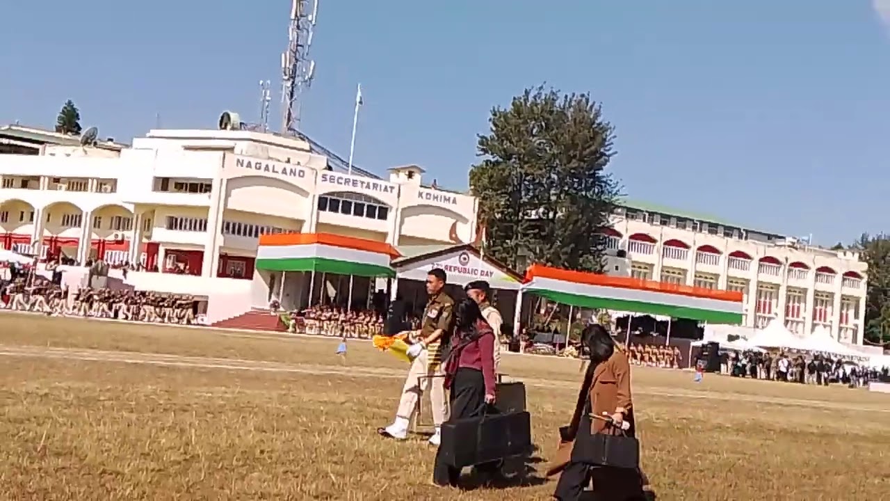 Republic Day 2026, March past in Kohima Nagaland.