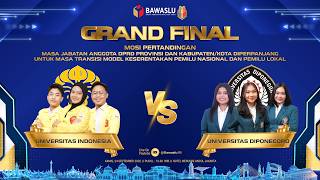 BABAK GRAND FINAL - Universitas Indonesia VS Universitas Diponegoro