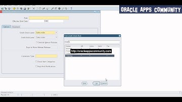 Credit Check Rules Setups - Oracle Order Management