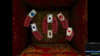 Fifth Forbidden Solitaire speedrun attempt (1:35:10)