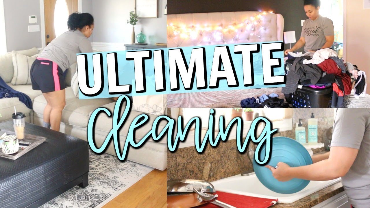 ULTIMATE CLEAN WITH ME 2018 | EXTREME CLEANING MOTIVATION | Page Danielle