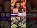 'Chennai Roadside Dosa ரொம்ப பிடிக்கும் ' 😍 Krithi Shetty