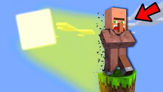 Puse a un ALDEANO muy cerca DEL SOL por mucho tiempo en MINECRAFT!  ☀️💥