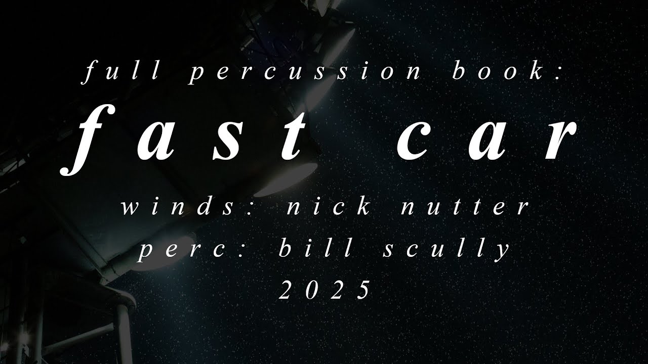 Fast Car arranged by Nick Nutter and Bill Scully || Bill Scully