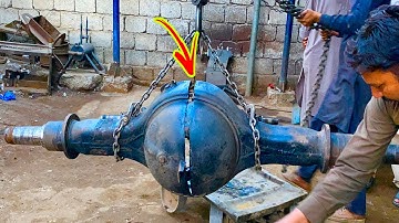 I fixed the truck scrap axle housing that no mechanic repairs Watch the video and give your opinion