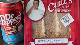 Buddy V's Cake Boss cake slice review #cakeboss  #buddyvalastro #cake