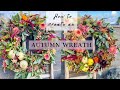 How to create an Autumn Wreath | fall decor | Autumn DIY | ECO FRIENDLY |