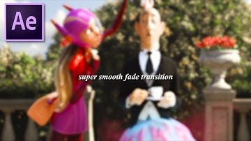 super smooth fade transition | after effects