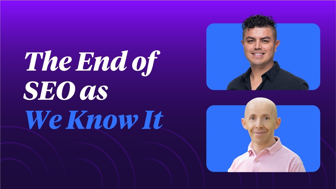 From Blue Links to LLMs: The End of SEO as We Know It - YouTube