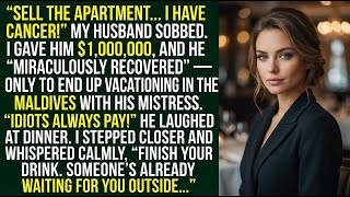 “We Tricked That Idiot Into Buying Us an Apartment!” My “Dying” Husband Laughed in the Maldives…