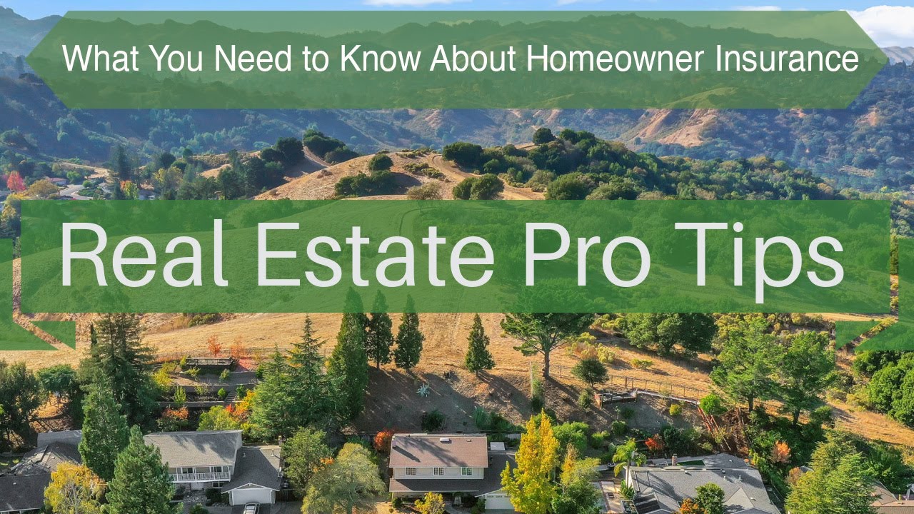 Real Estate Pro Tips | What You Need to Know About Home Insurance