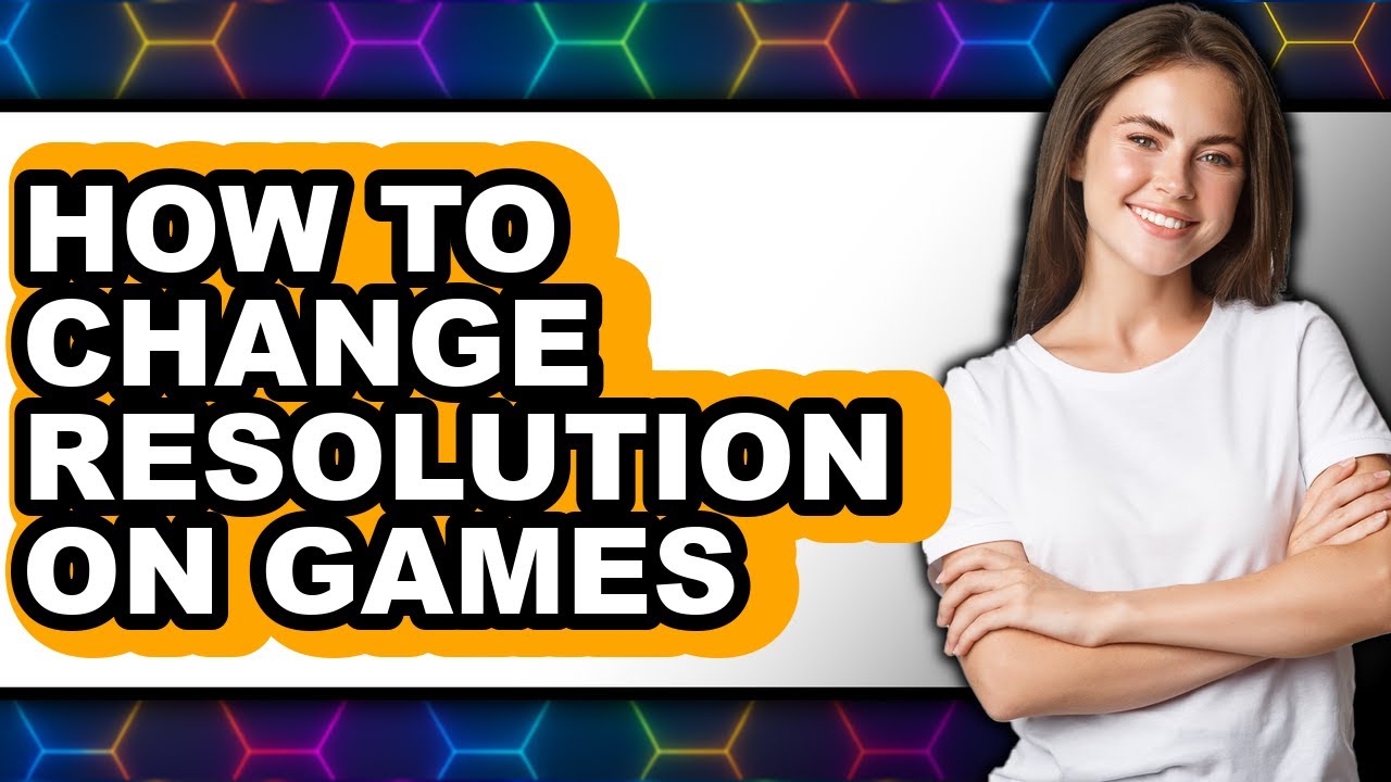 How to Change Resolution on Games (only Way) - YouTube