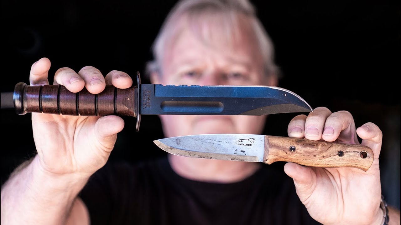 How I sharpen my camping knives 4xOverland YouTube