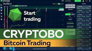 CRYPTOBO: How to start trading with Bitcoin. Crypto Binary Options