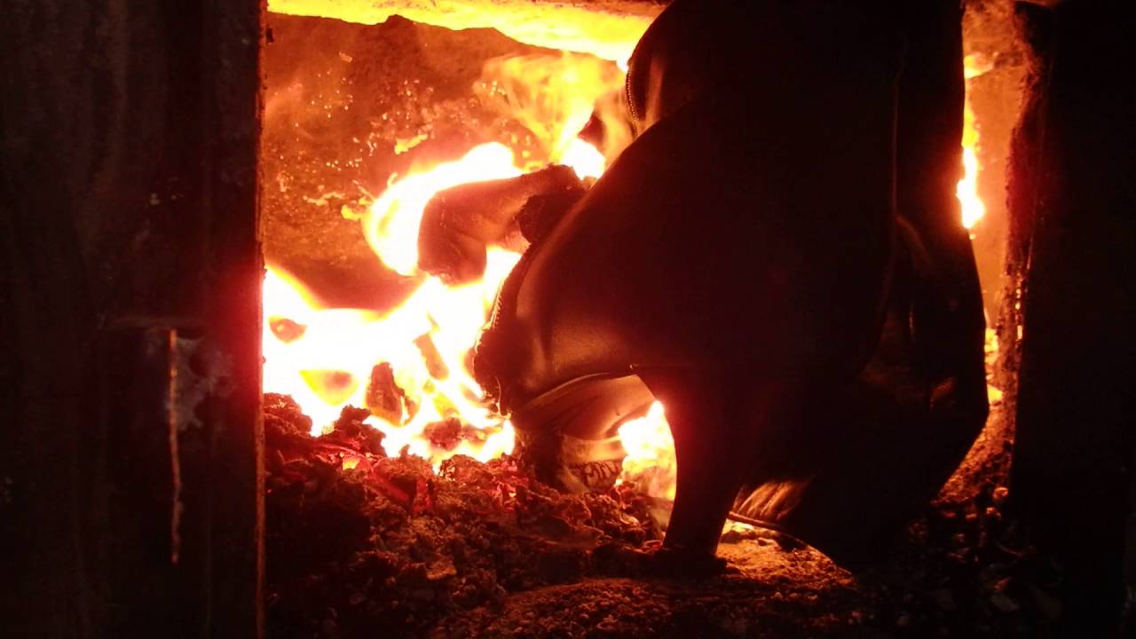 Leather boots in the oven! YouTube