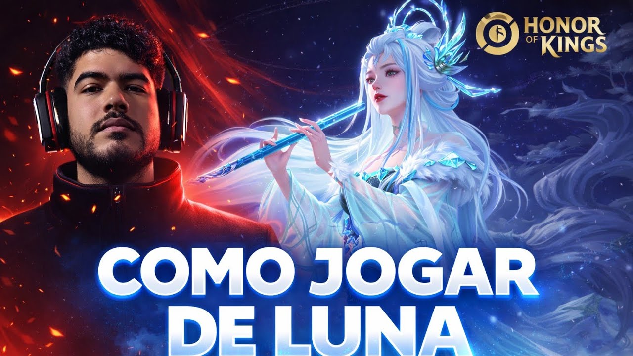 🔴Tutorial de Luna no Honor of Kings | Domine a mecânica🔴