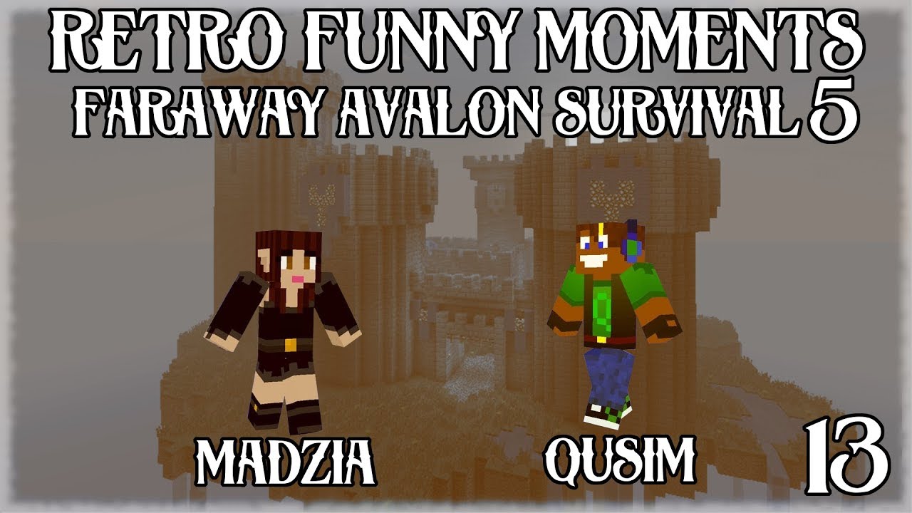 RETRO FUNNY MOMENTS #13 - MADZIA & QUSIM - FARAWAY AVALON SURVIVAL 5