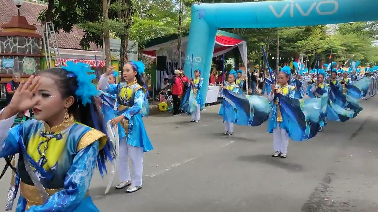 NENEK MOYANG VERSI DRUMBAND SDN 2 NGANTRU (PHBN PARADE DRUMBAND DI KABUPATEN TRENGGALEK 20-8-2025)