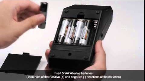 Presidium Duo Tester - Battery Insertion & Switching On