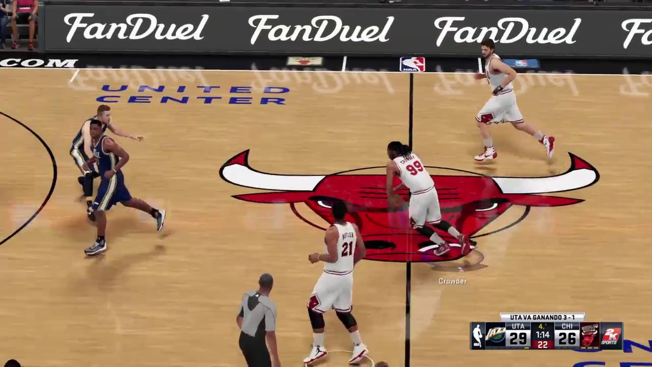 Nba finals Bulls vs Jazz. Nba2k16 PS4 camera iphone 8 plus apk