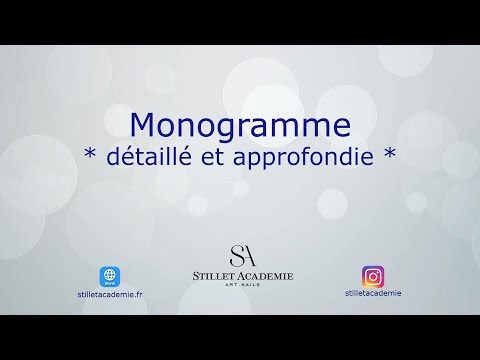 Vidéo: Dans quel ordre vont les monogrammes ?