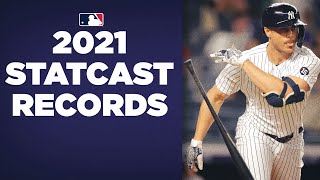 NEW Statcast Records set in 2021! screenshot 5