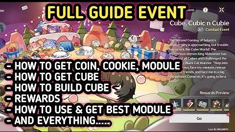 Full Guide Event Cube Cubic n Cubie Wuthering Waves 2.3, How to Get Cookie, Coin, Module & use it