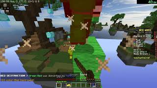 Hypixel bedwars break all beds former world record in 4v4v4v4 (1:14) *Exclusive 1fps footage*