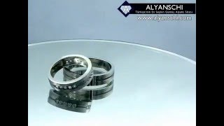 Zarif Yapılı Milgrain Desenli Harika Gümüş Alyans