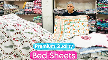 Jaipuri Bedsheets Wholesale Market | Hand Block Print & Cotton Bedsheets at Best Prices