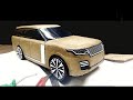 How to Make A Car | Rang Rover | Cardboard Craft RC Car | DIY Rc Toy