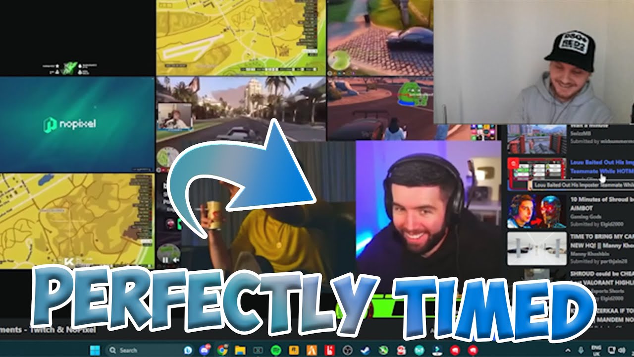 Jay Reacts To The MANDEM Perfect Timing Moments!